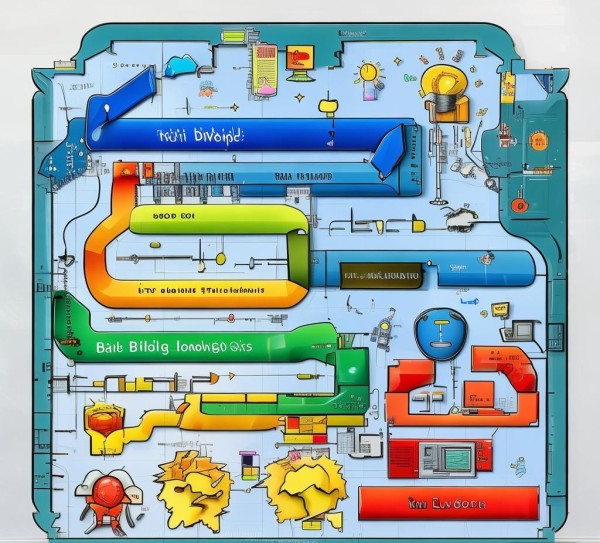 五年级信息科技动态流程图，构建逻辑思维，点亮编程启蒙之路